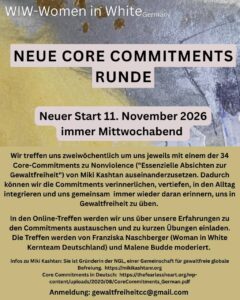 Core Commitments in Gewaltlosigkeit –